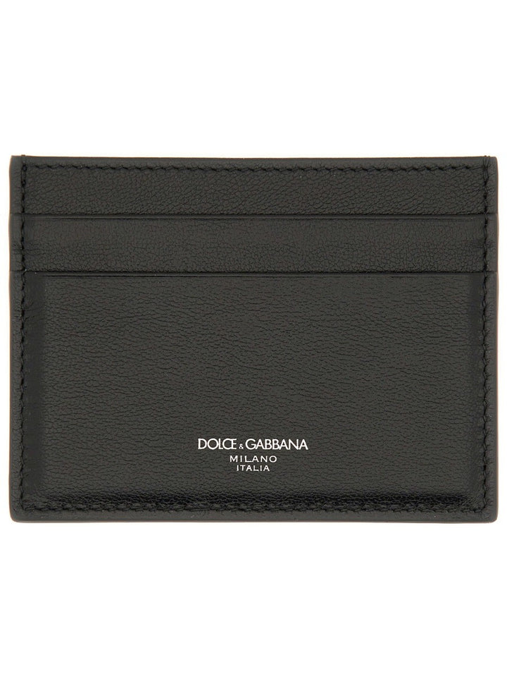 Dolce & Gabbana CALFSKIN LEATHER CARD HOLDER