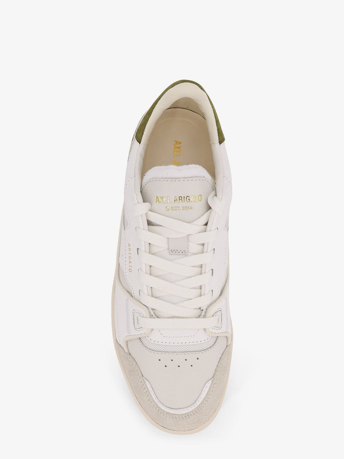 AXEL ARIGATO Caly low-top leather and suede sneakers