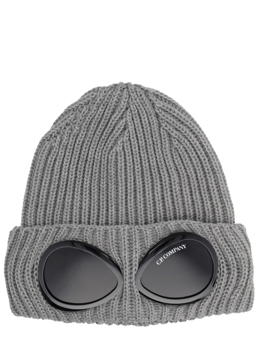 C.P. COMPANY CAP WITH GLASSES