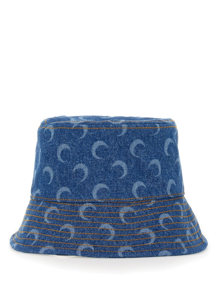 MARINE SERRE BUCKET HAT "MOON LASER"