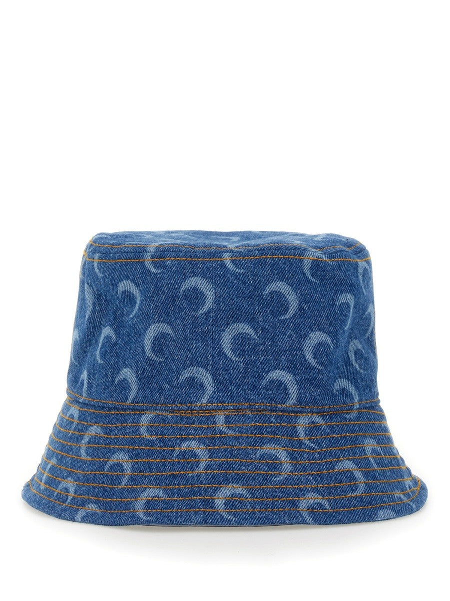 MARINE SERRE BUCKET HAT "MOON LASER"