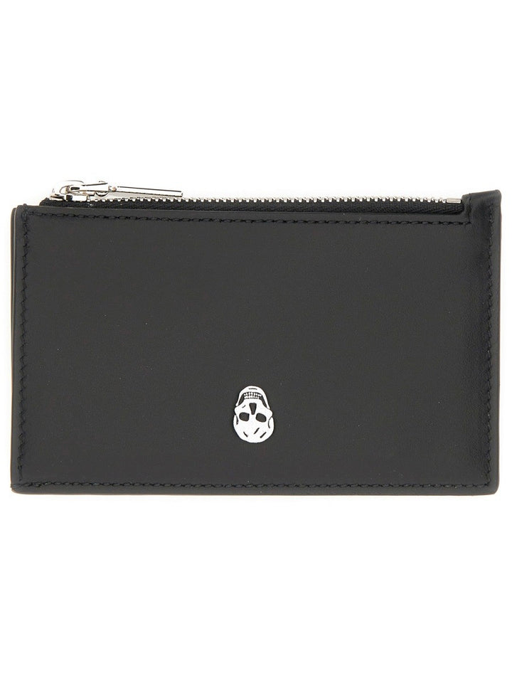 Alexander Mcqueen CARD HOLDER "SKULL"