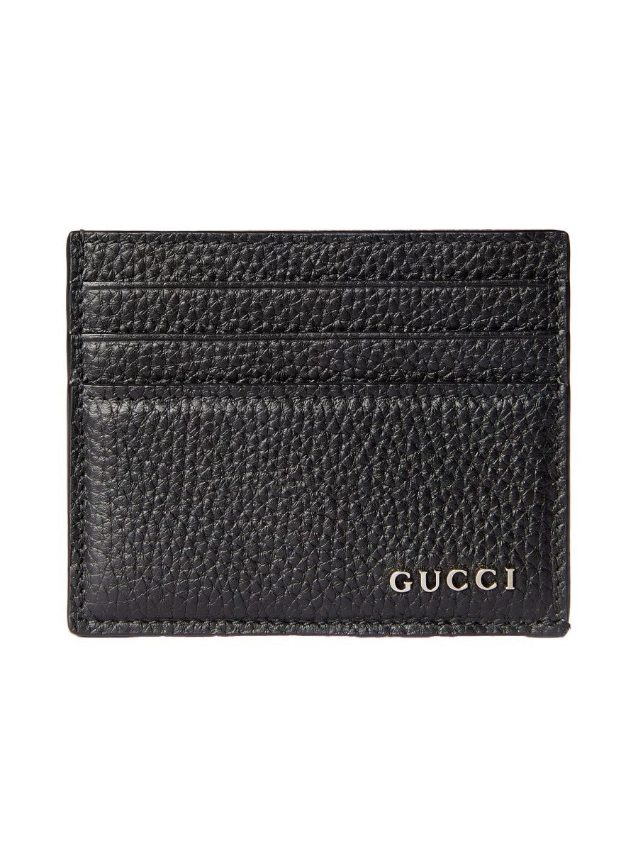 Gucci CARD HOLDER WITH LOGO
