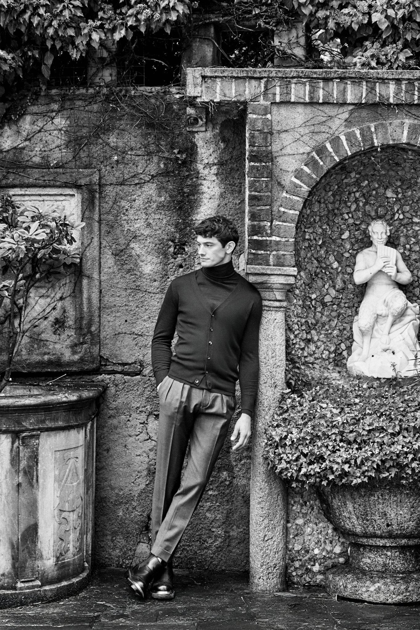 Cardigan Freeman In Lana Merino