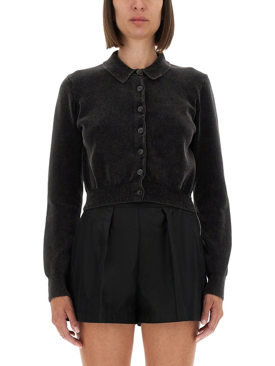 Alexander Wang CARDIGAN WITH COLLAR
