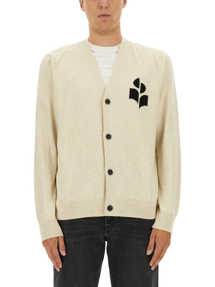 MARANT CARDIGAN WITH LOGO