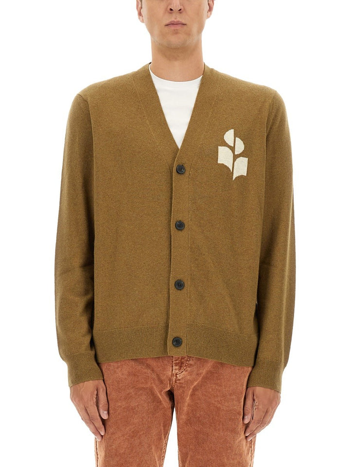MARANT CARDIGAN WITH LOGO
