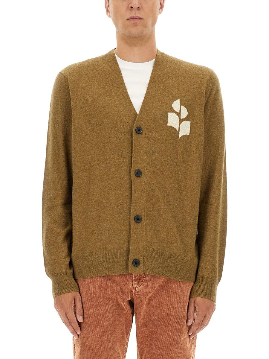 MARANT CARDIGAN WITH LOGO