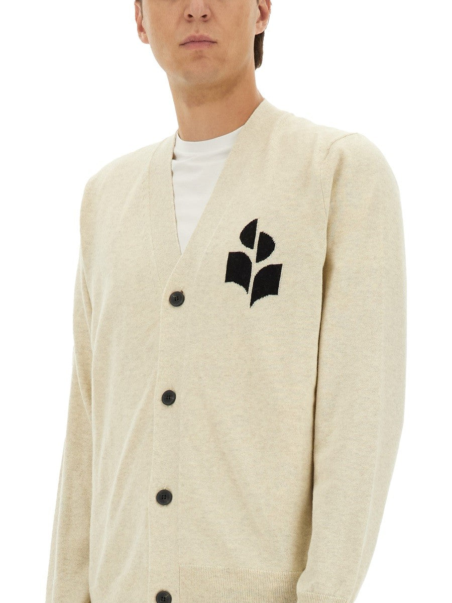 MARANT CARDIGAN WITH LOGO