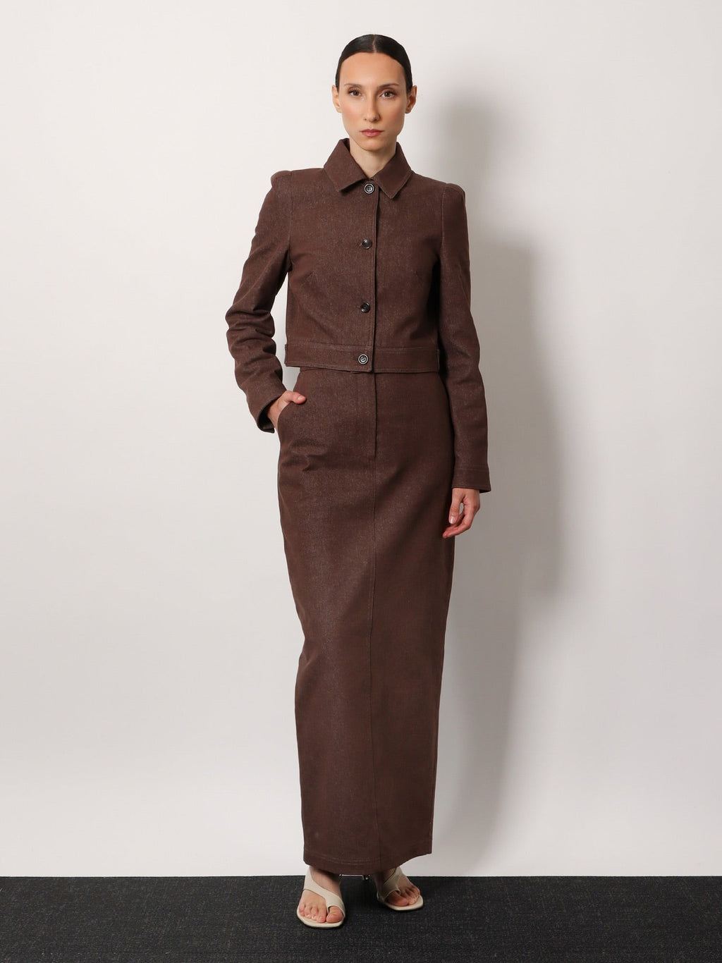 Max Mara Carpa max mara sfilata crop fit  blazer