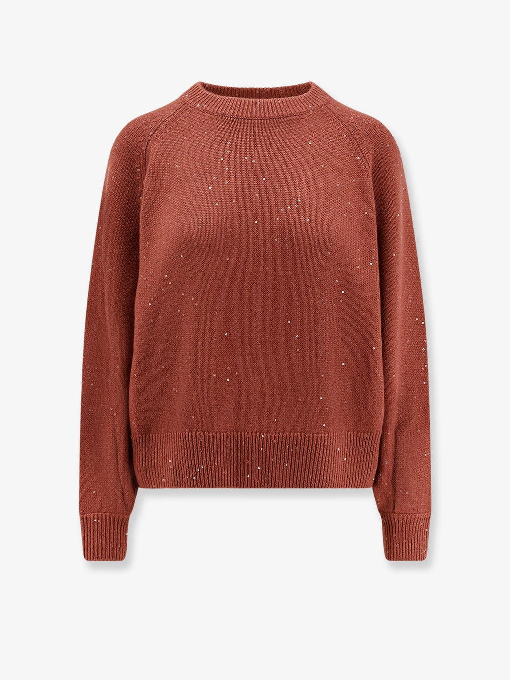 Brunello Cucinelli Cashmere and silk sweater with sequins
