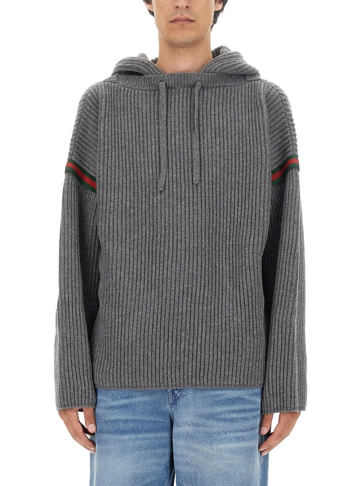 Gucci CASHMERE AND WOOL SWEATER