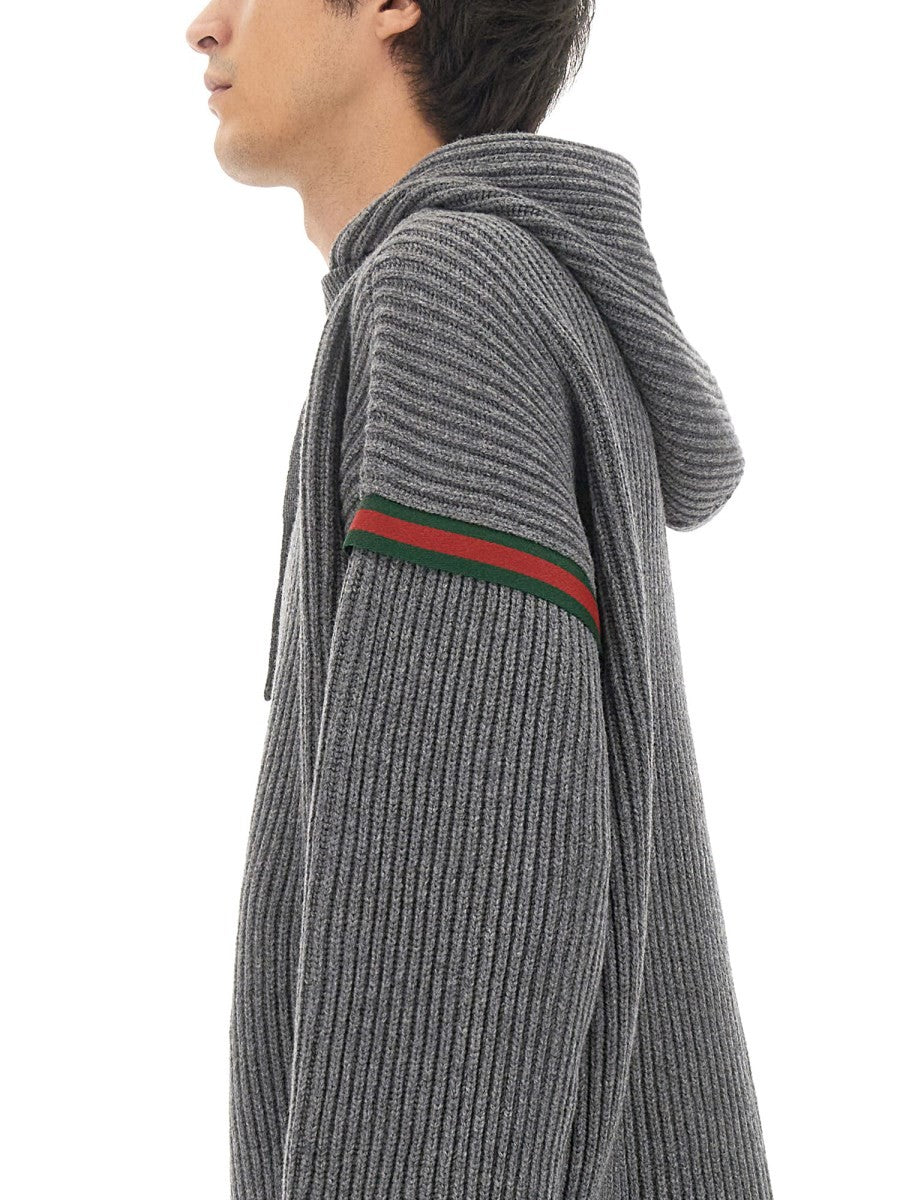 Gucci CASHMERE AND WOOL SWEATER