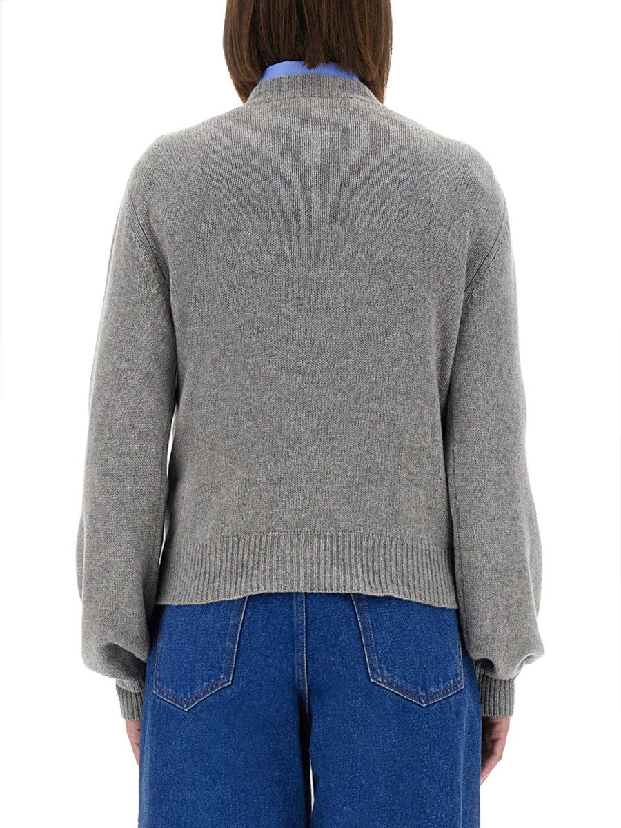 Marni CASHMERE CARDIGAN WITH LOGO