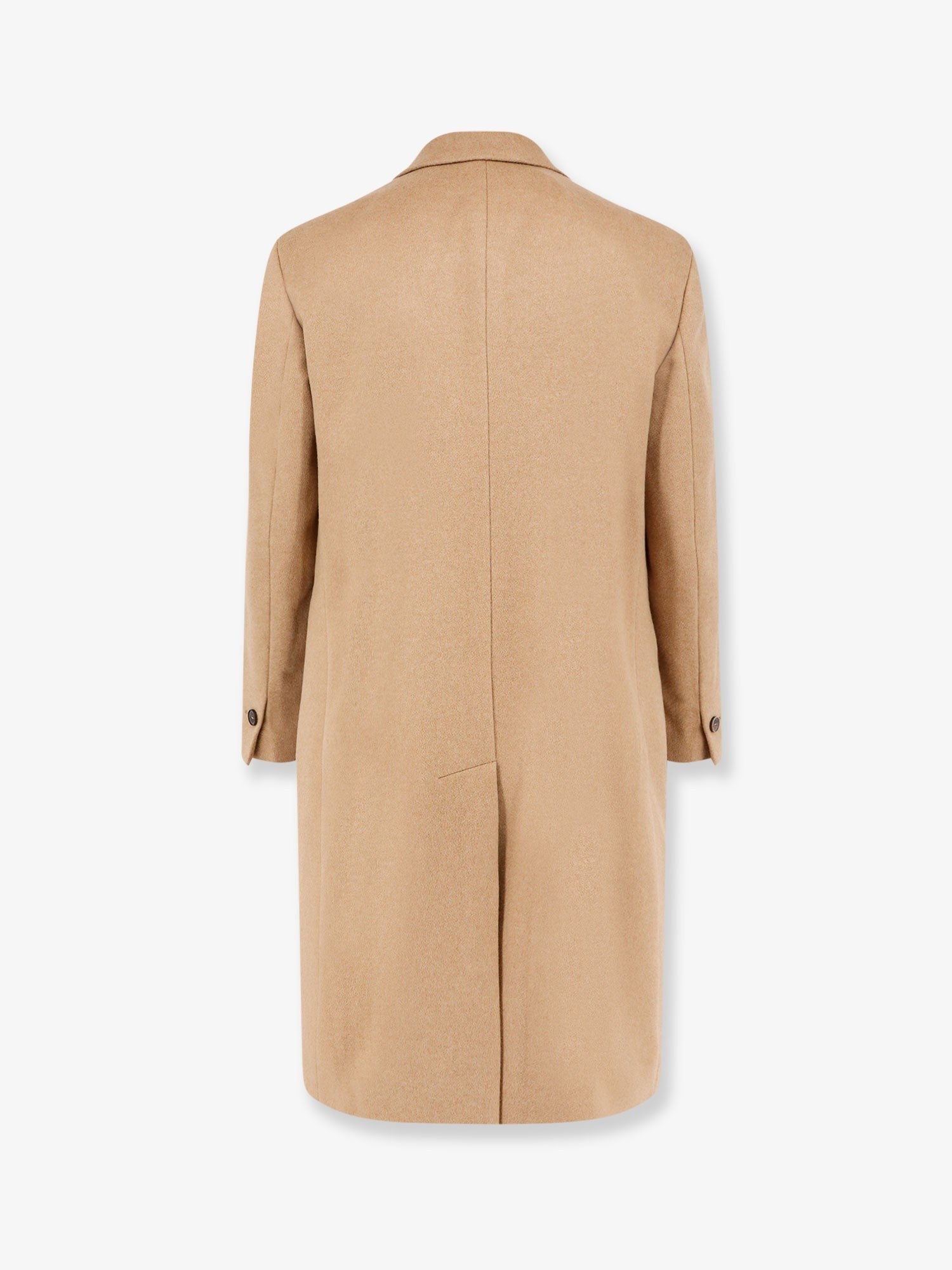 Hevo Cashmere coat with satin lining