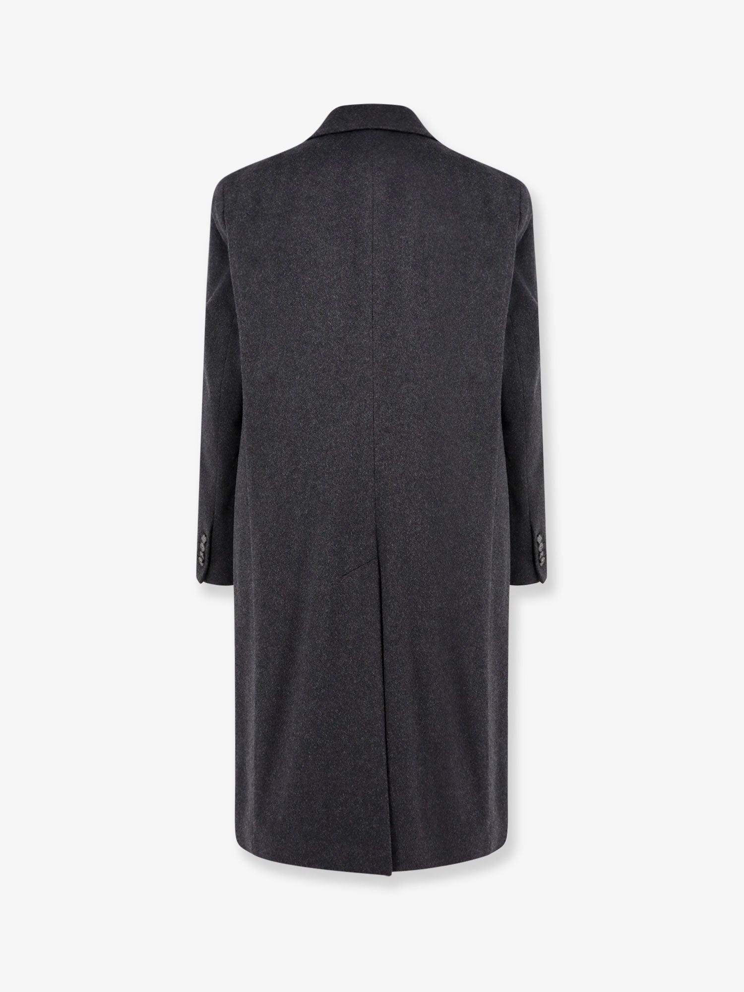 Hevo Cashmere coat with satin lining