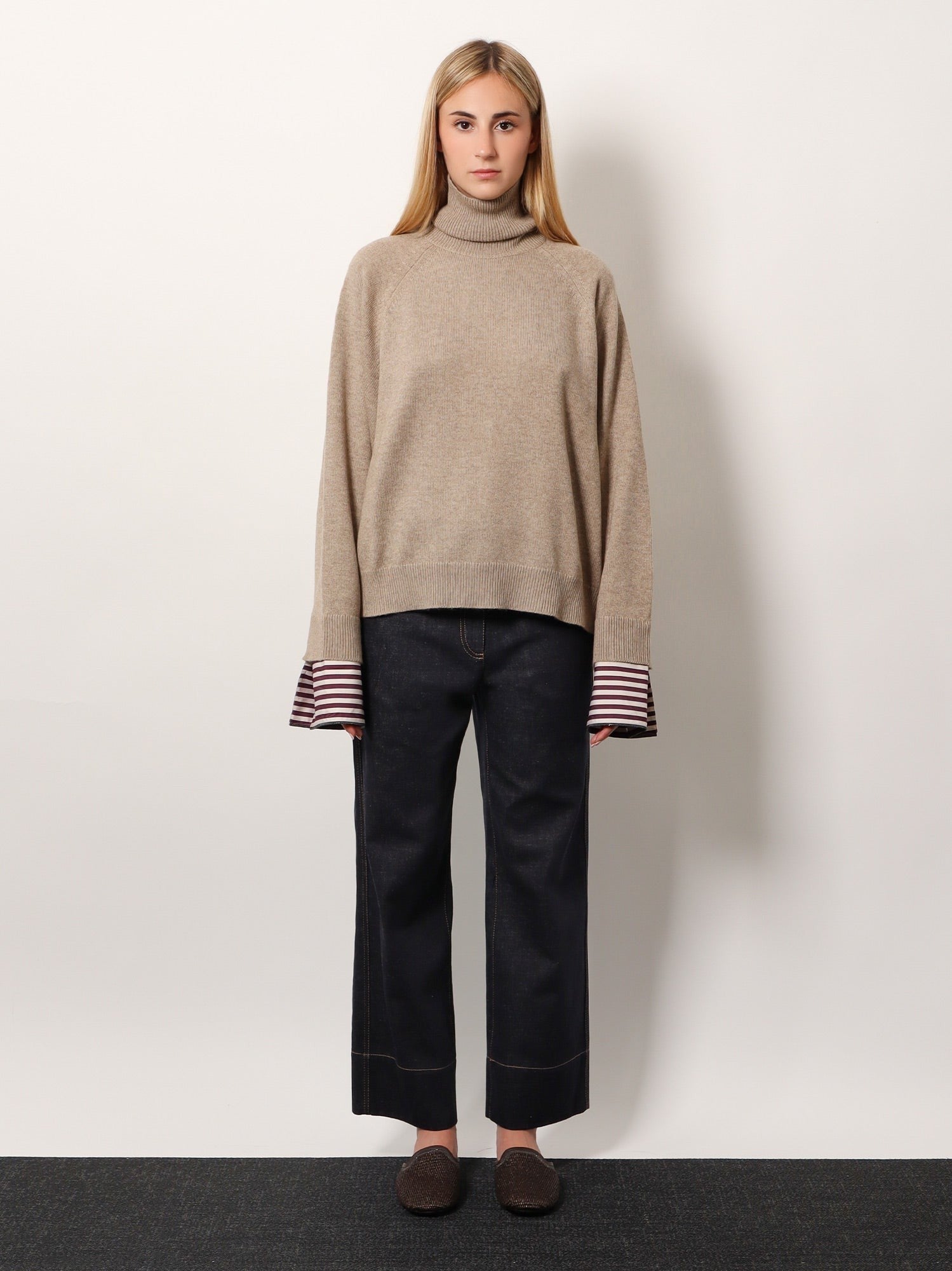 Brunello Cucinelli Cashmere sweater with Monili detail