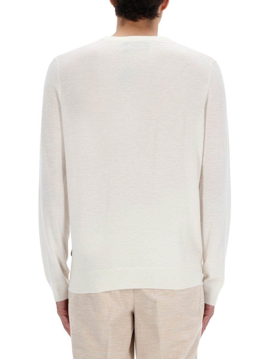 BOSS CAMEL CASHMERE SWEATER