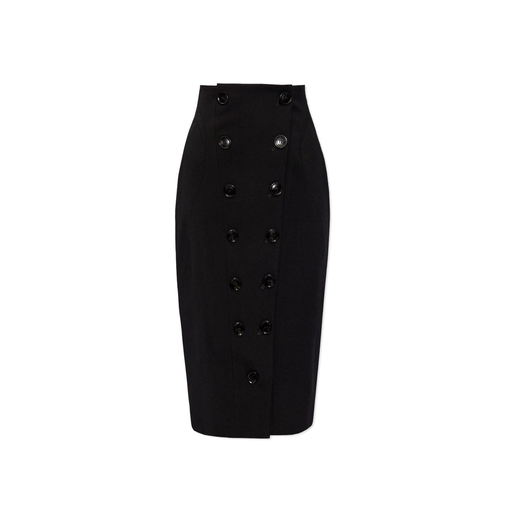 Alaia Wool Pencil Skirt