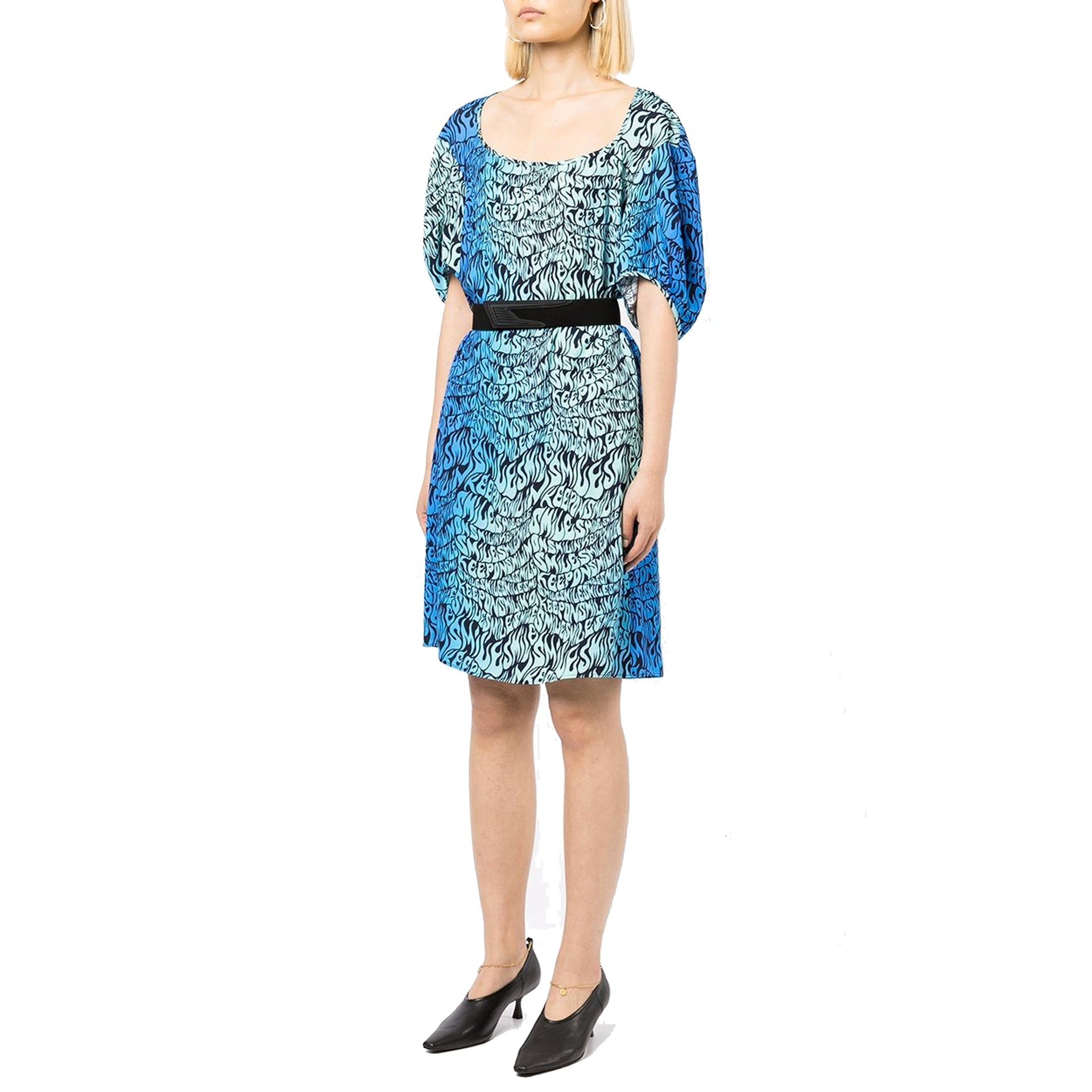 Stella Mccartney Keep On Smiling Pattern Dress - WOMEN CLOTHING - STELLA MCCARTNEY - Tluxy New