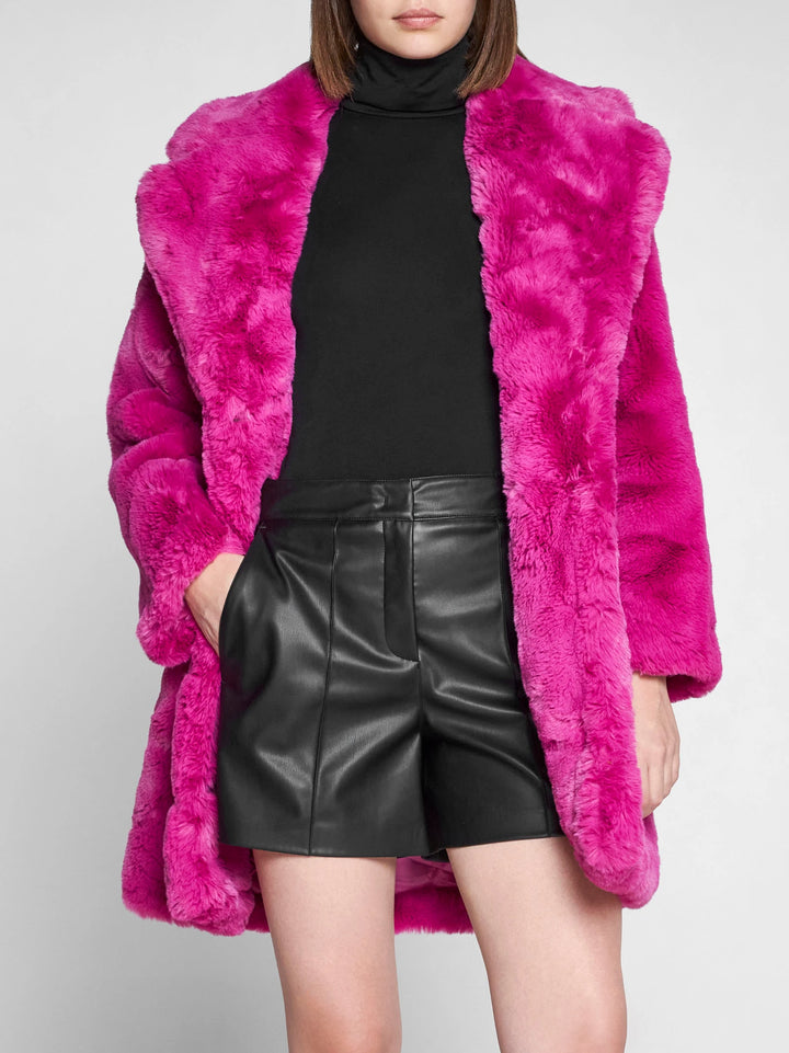 Apparis Eco-fur Pink Woman
