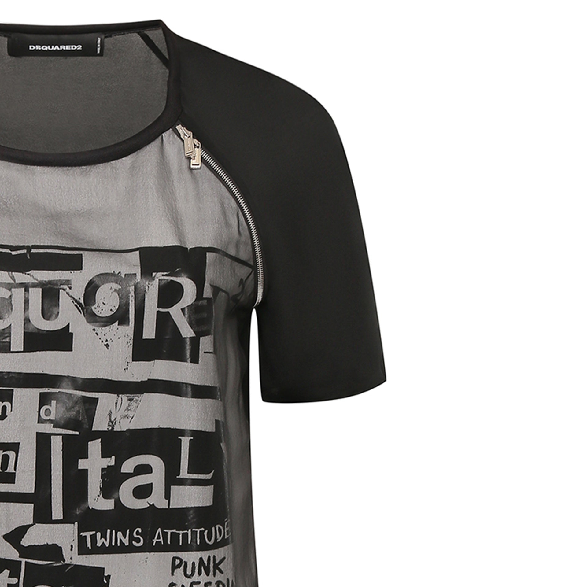 Dsquared2 Silk Printed Mini Dress