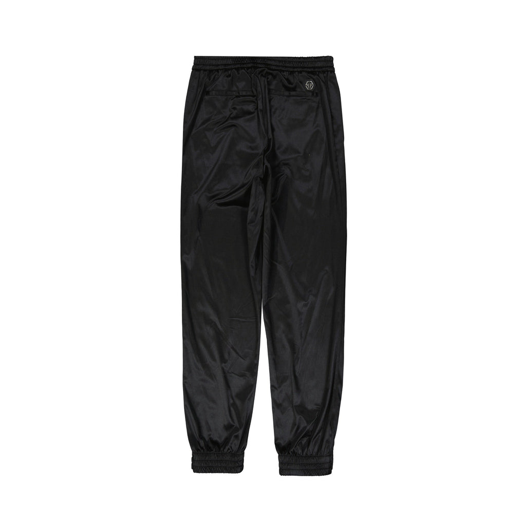 Philipp Plein Blend Cotton Casual Pants