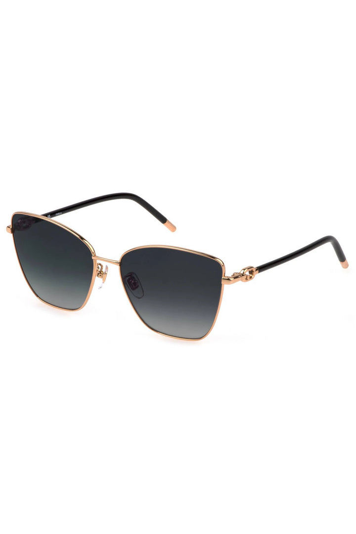 FURLA GOLD SUNGLASSES FOR WOMEN