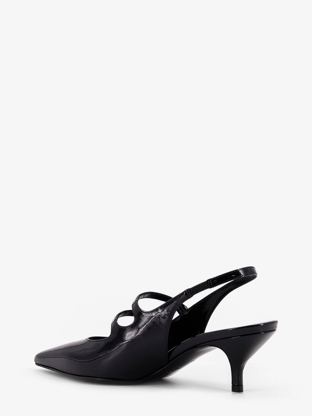 Celine Celine Judy patent leather slingback pumps