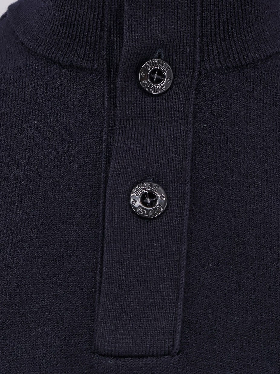 Stone Island Certified virgin wool blend sweater