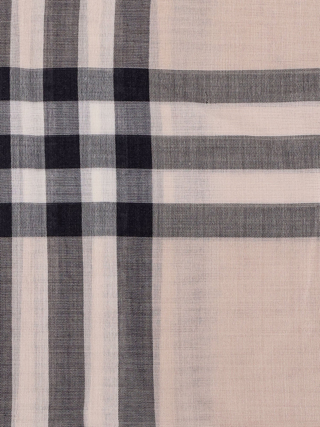 Burberry Certified wool and silk scarf