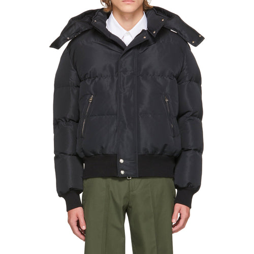 Alexander McQueen Wool Blend Padded Bomber – Siebentaschen