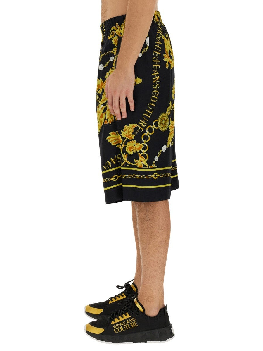 Versace Jeans Couture "CHAIN COUTURE" BERMUDA SHORTS