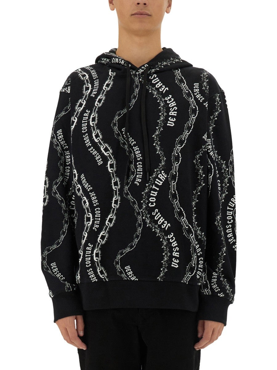 Versace Jeans Couture "CHAIN COUTURE" SWEATSHIRT