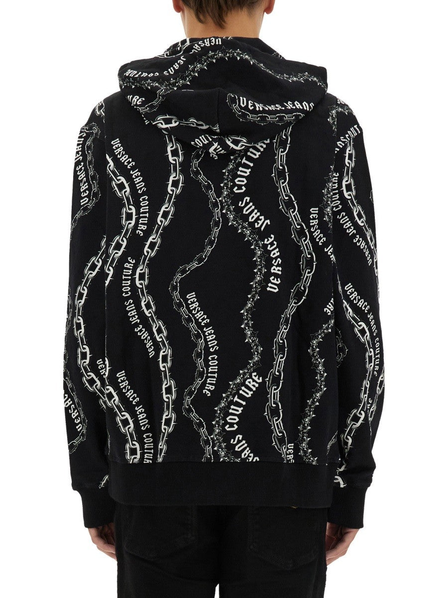 Versace Jeans Couture "CHAIN COUTURE" SWEATSHIRT