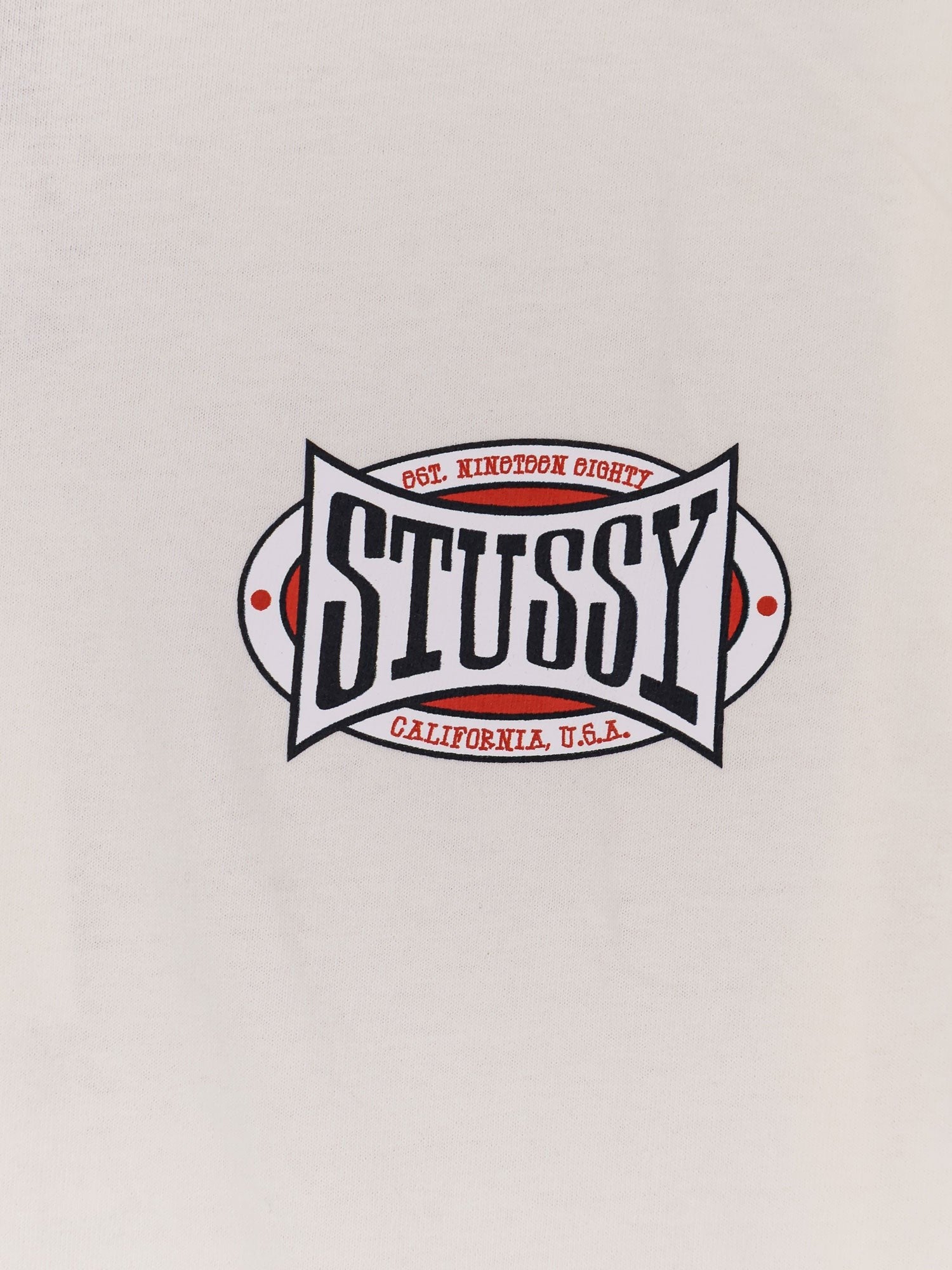 STUSSY Champion Oval cotton t-shirt