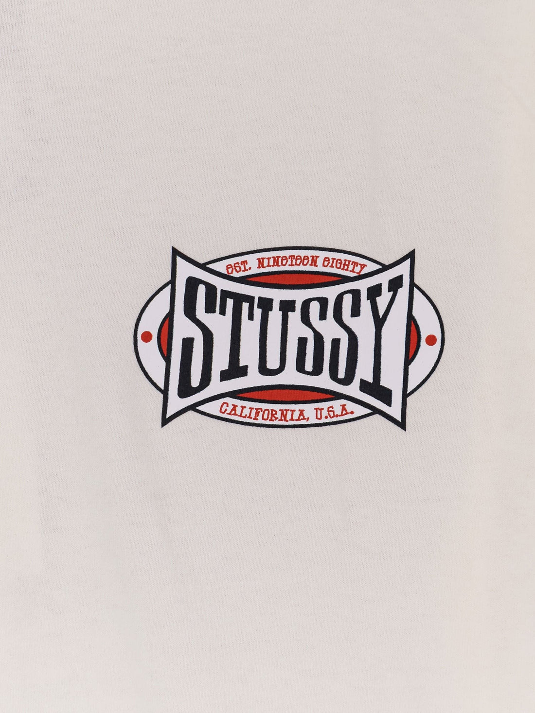 STUSSY Champion Oval cotton t-shirt