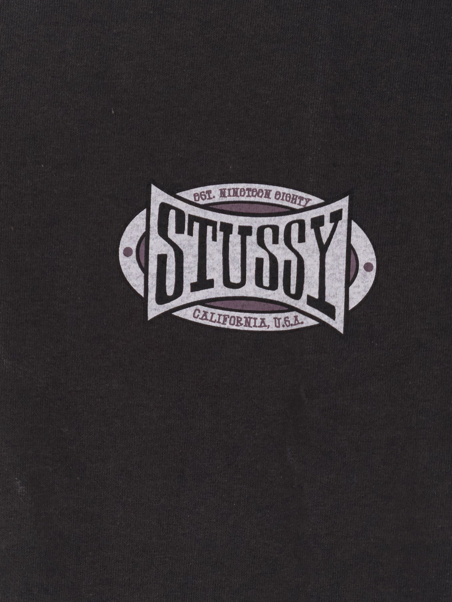 STUSSY Champion Oval cotton t-shirt