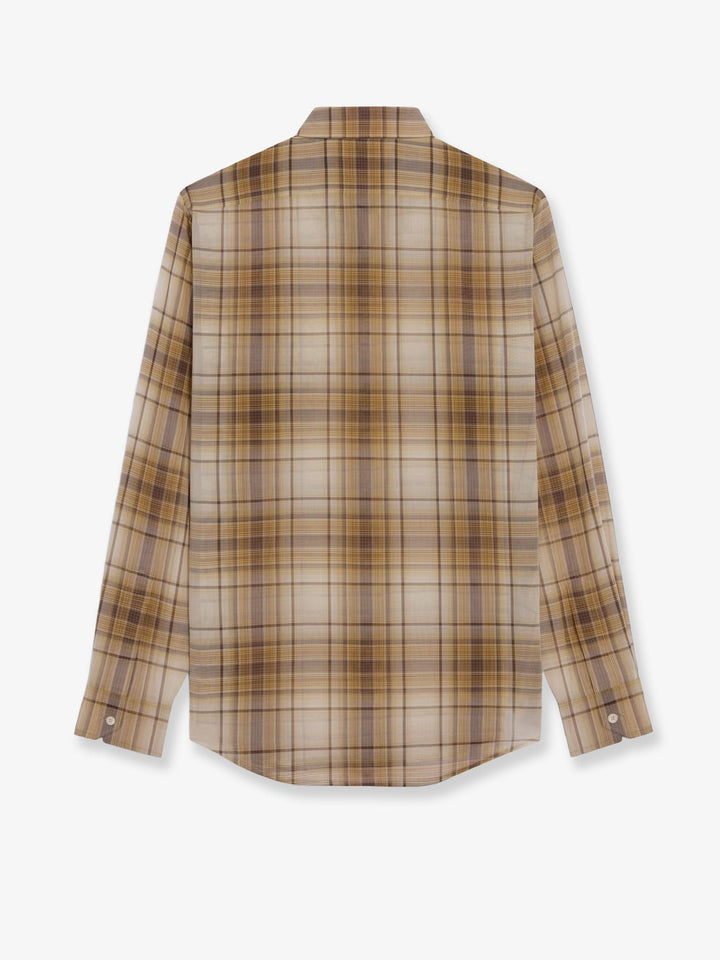 Celine Checked cotton shirt