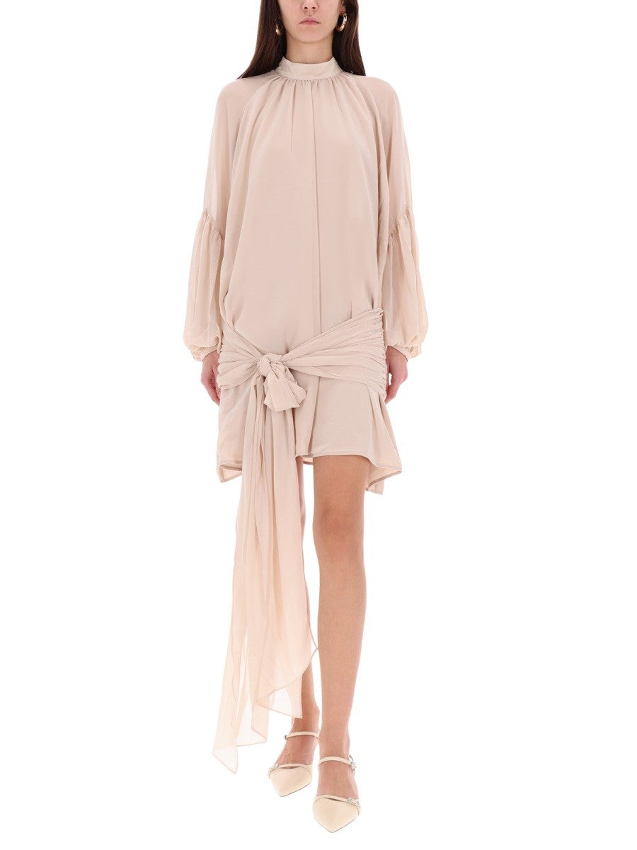 ROTATE BIRGER CHRISTENSEN CHIFFON DRESS