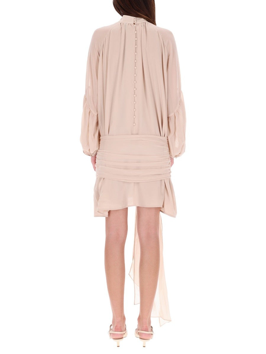 ROTATE BIRGER CHRISTENSEN CHIFFON DRESS