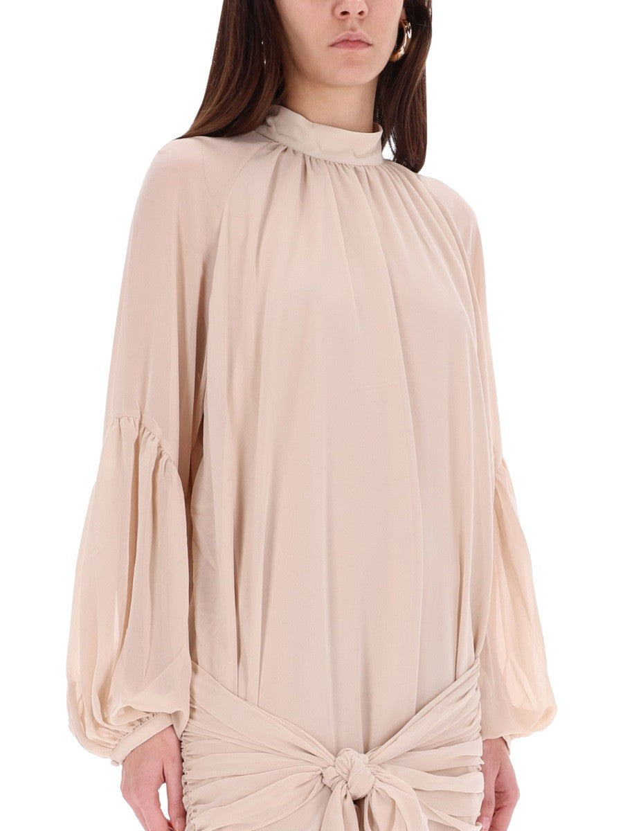 ROTATE BIRGER CHRISTENSEN CHIFFON DRESS
