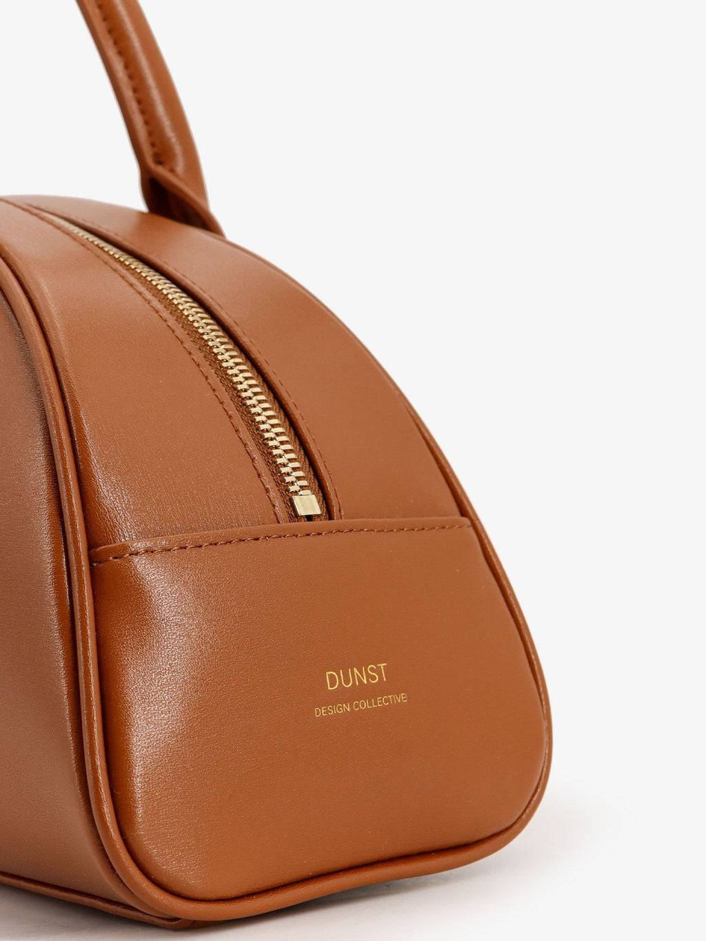 DUNST Classic Bowling leather shoulder bag
