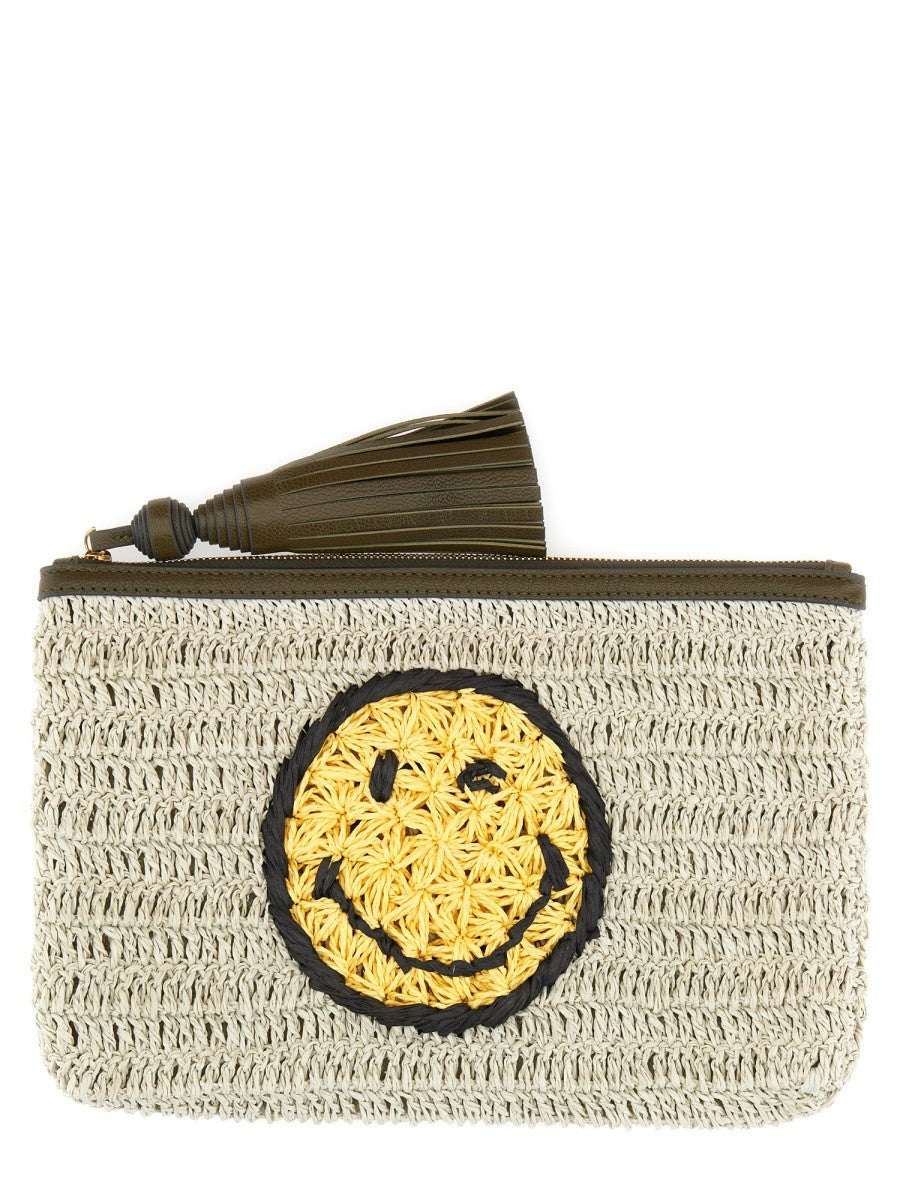 ANYA HINDMARCH CLUTCH BAG "WINK"