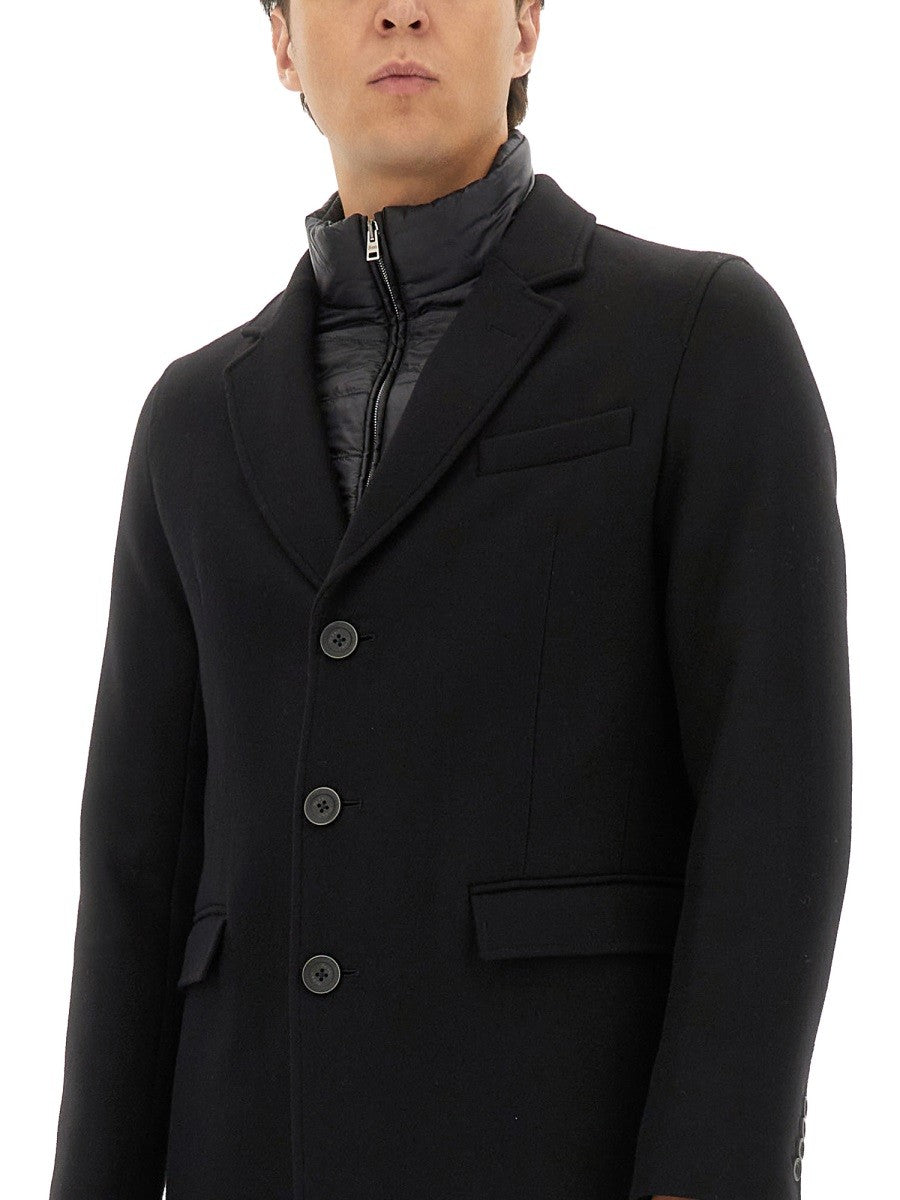 Herno COAT WITH QUILTED INSERT