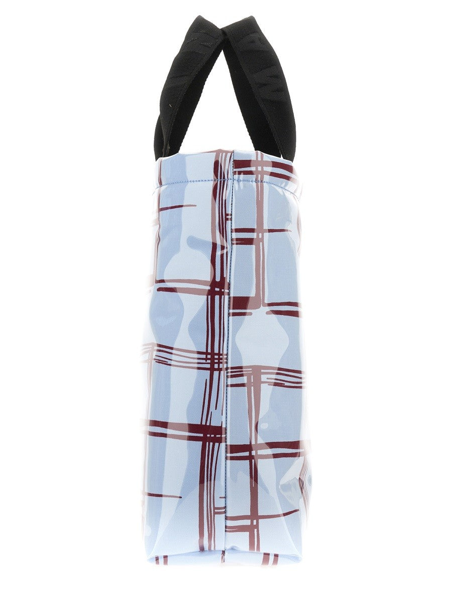 Marni COATED CANVAS TOTE BAG