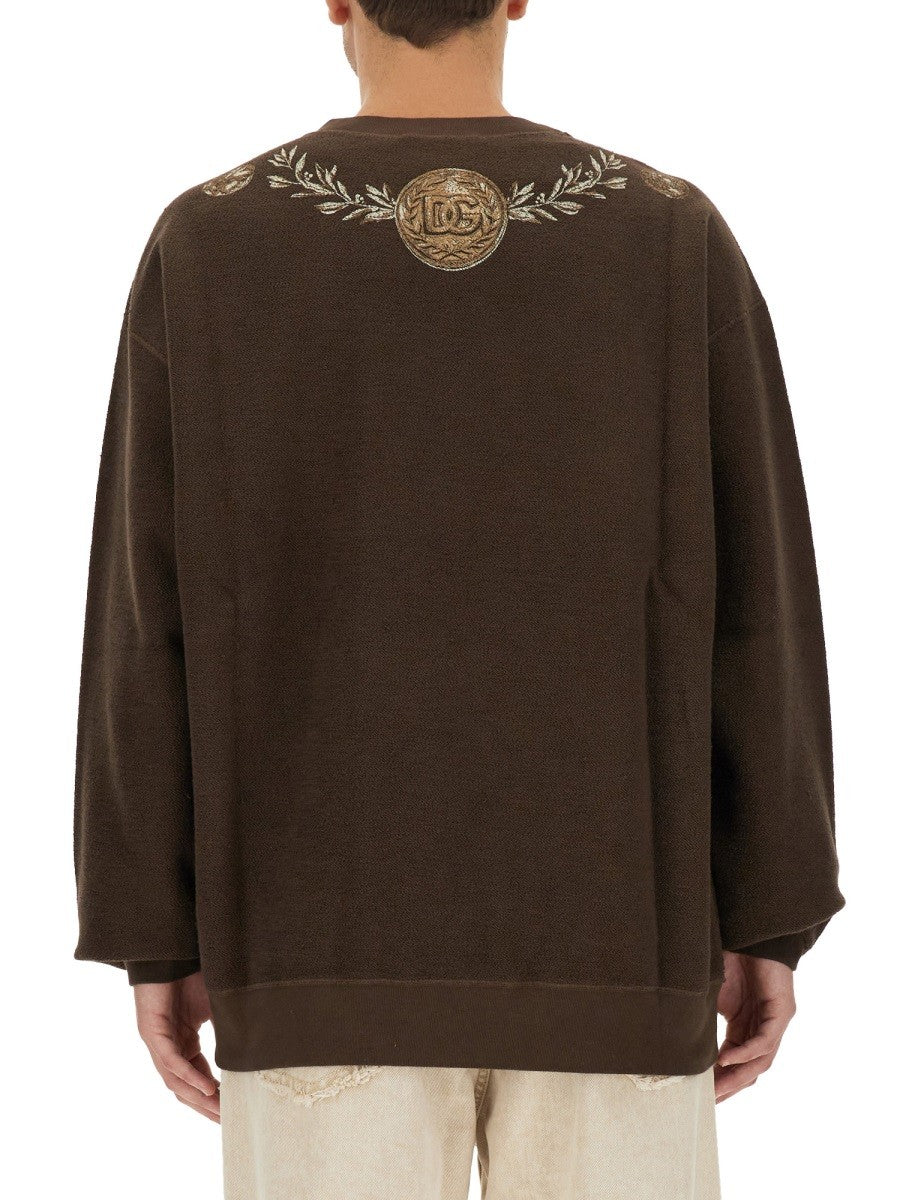 Dolce & Gabbana COIN PRINT SWEATSHIRT