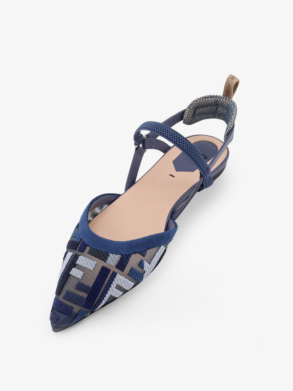 Fendi Colibrì Lite FF mesh slingback