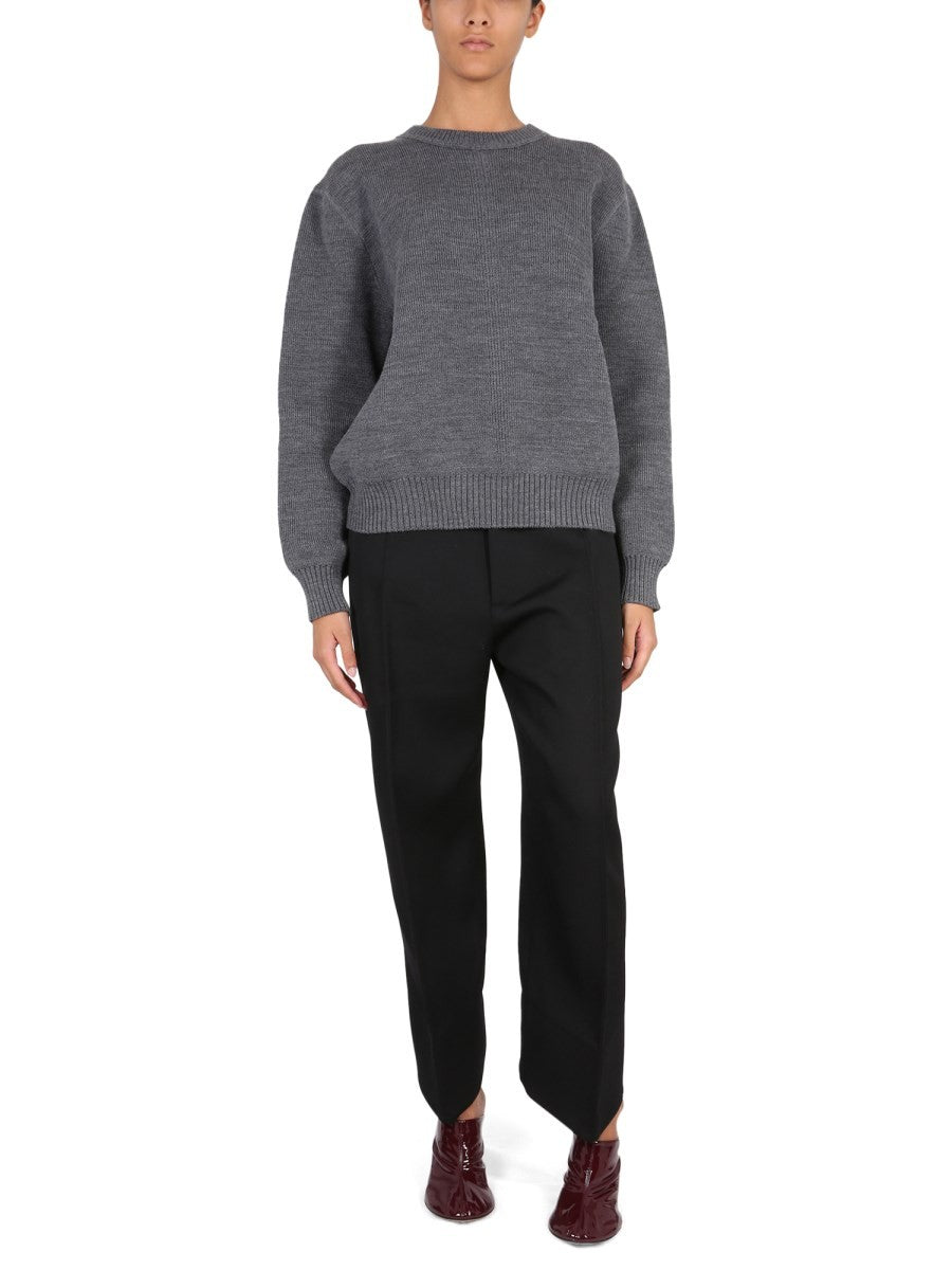 Bottega Veneta COMPACT WOOL PANTS