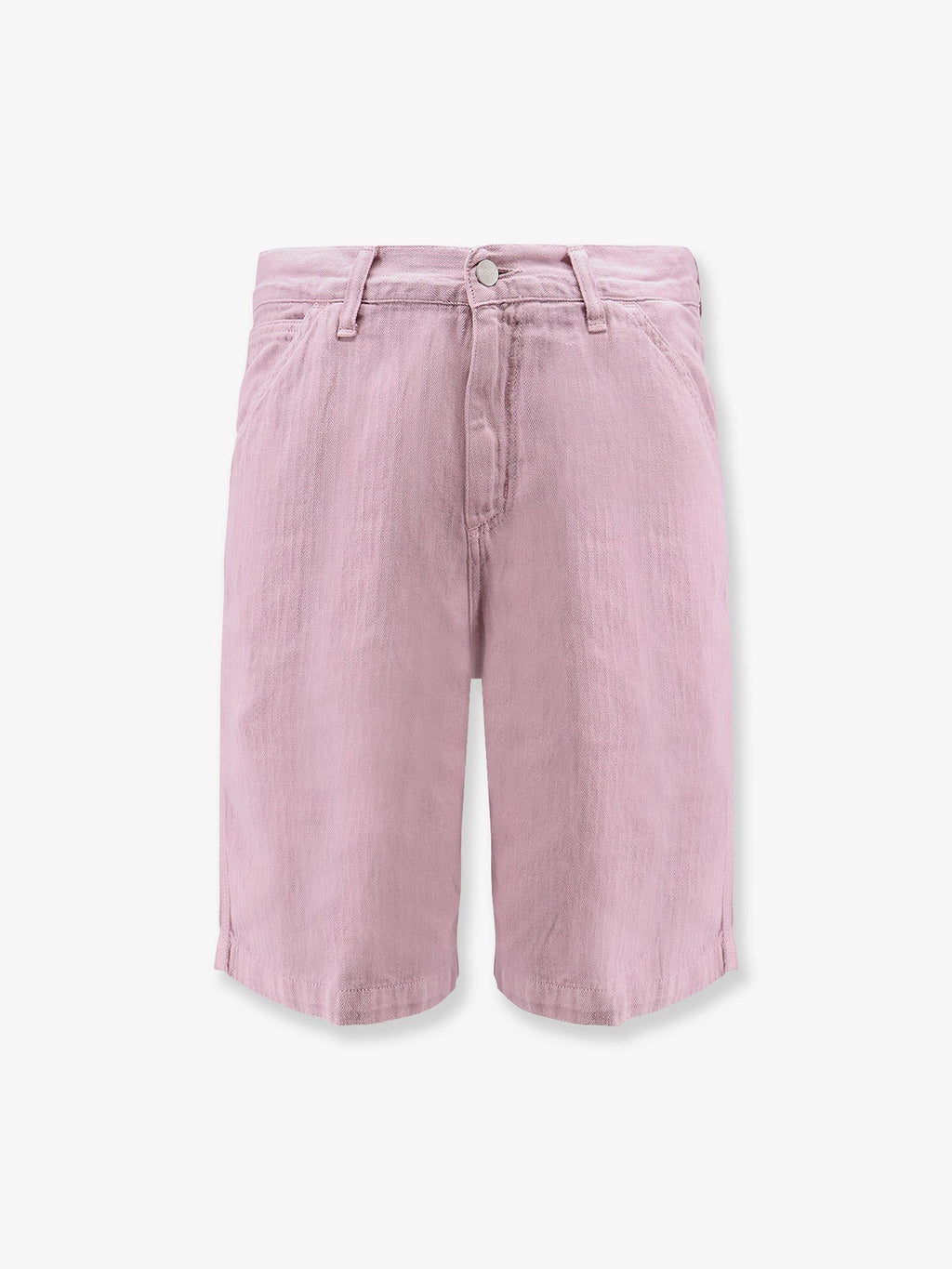 Carhartt Wip Cooper herringbone cotton and linen shorts